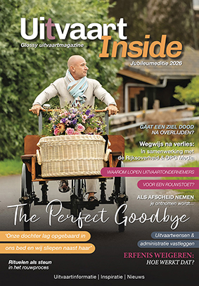 De cover van Uitvaart-Inside, de jubileumeditie 2026